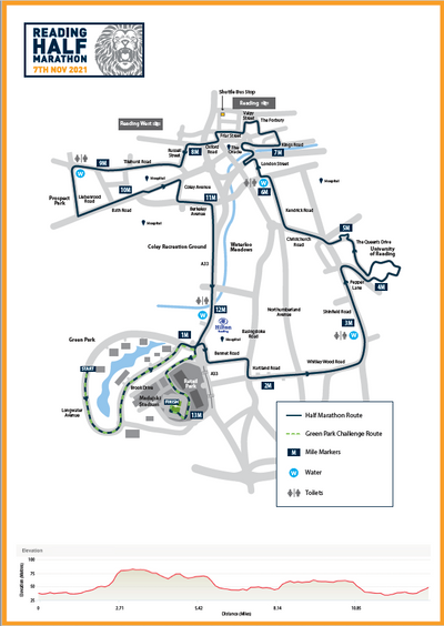 24th February 2021 - Reading Half launches its roadmap and four steps to get you to the finish line in November - plus a special 10% off race entry to celebrate.